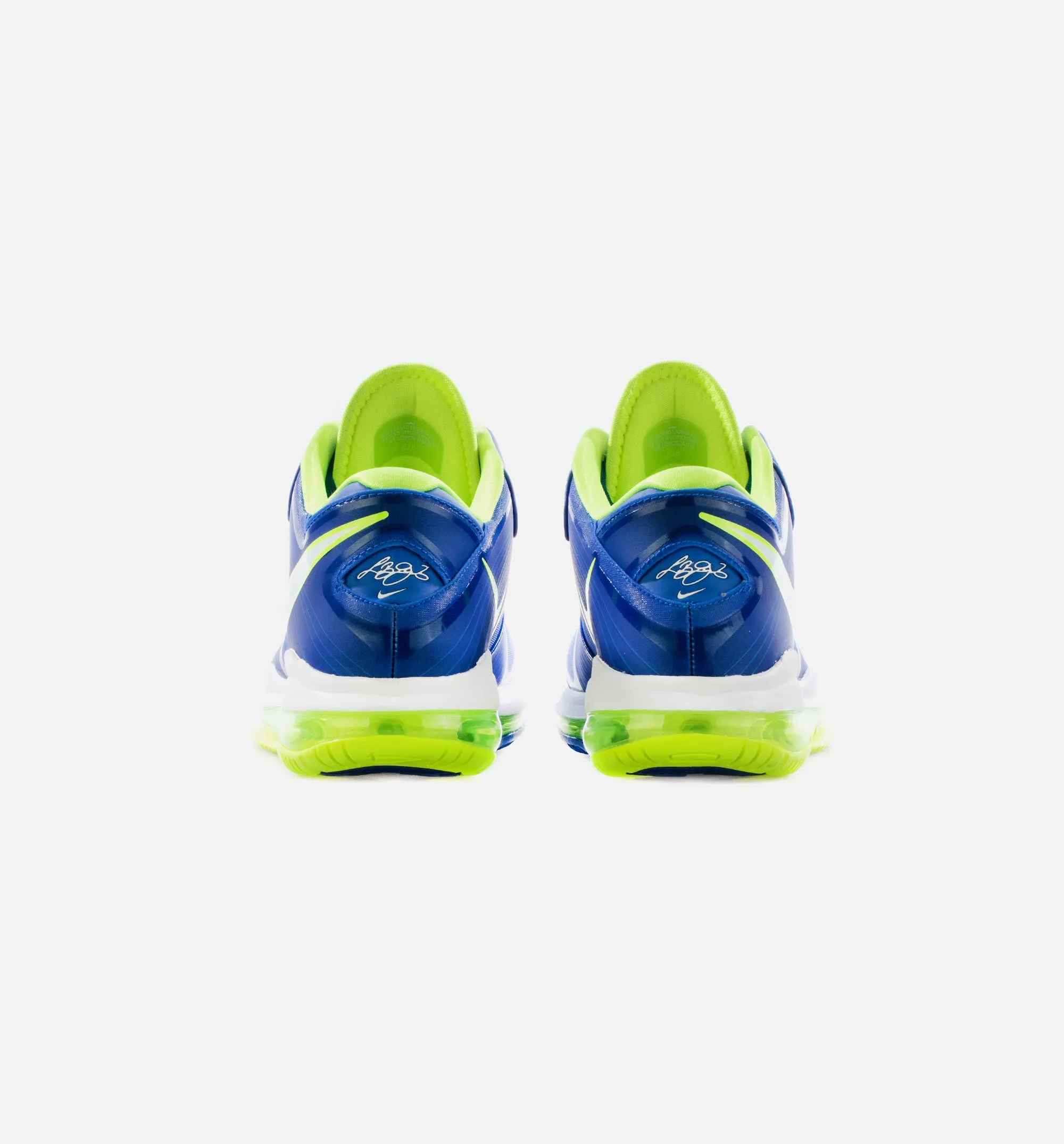 Lebron VIII V2 Low Sprite Mens Lifestyle Shoe - Blue/White/Volt Giannis Basketball Shoes