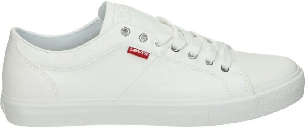 Hyrox Training Shoes LEVI'S Woodward Trainers men sneaker white LVM1