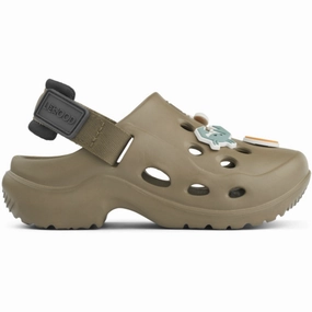 LIEWOOD Khaki / Black Milas Sandal Running Shoe For Road And Trail