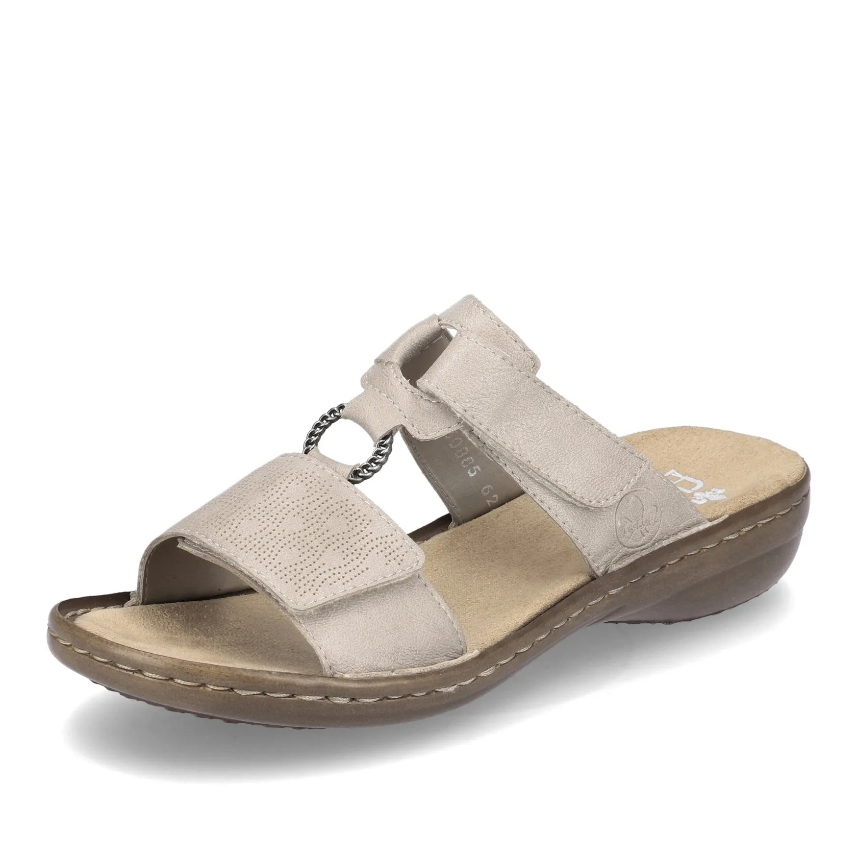 Bridal Sandals Flat Rieker 60885-62 Beige