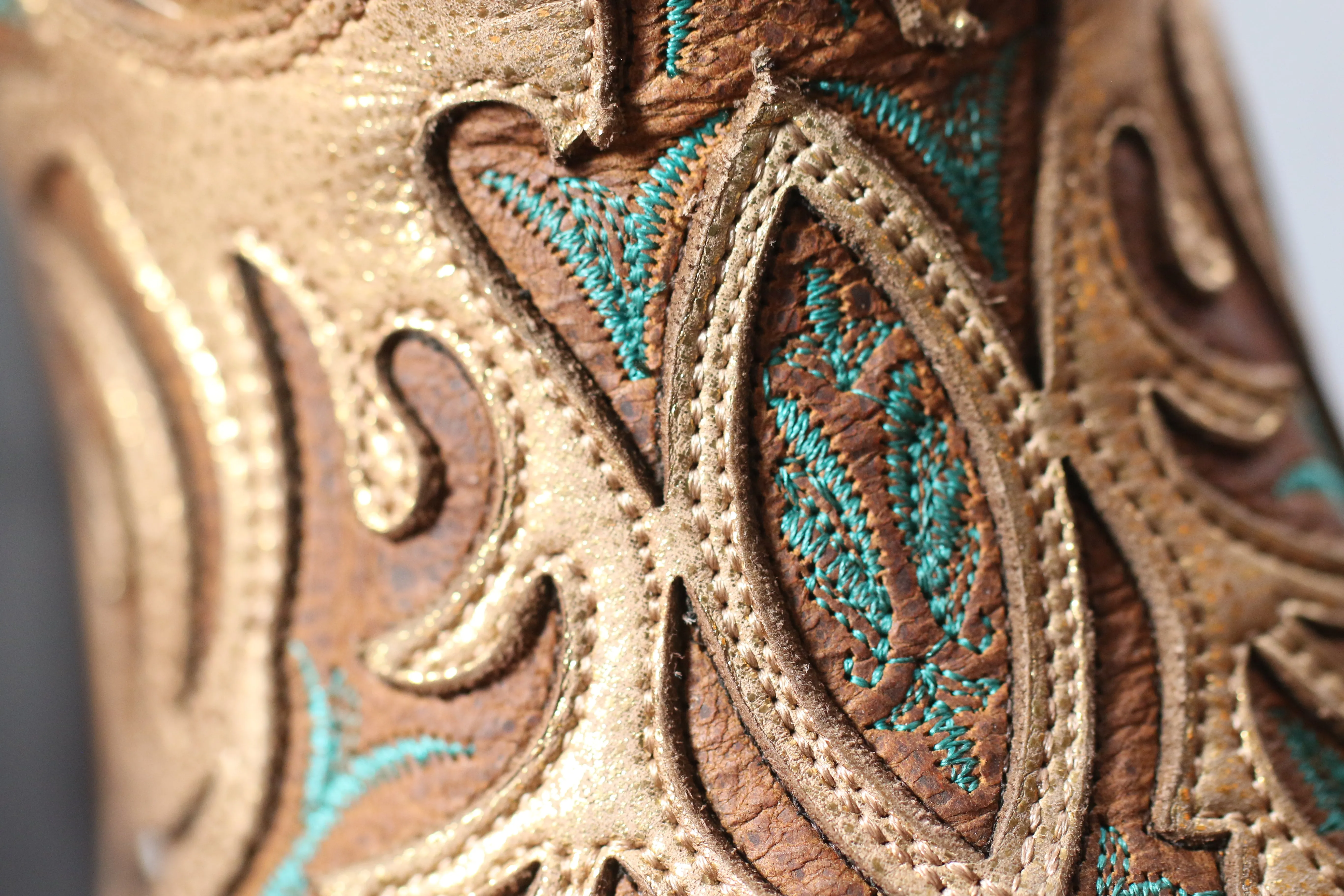 Corral Women's French's 50th Anniversary Boots - Tobacco & Golden Square Toe Lacrosse Rain Boots