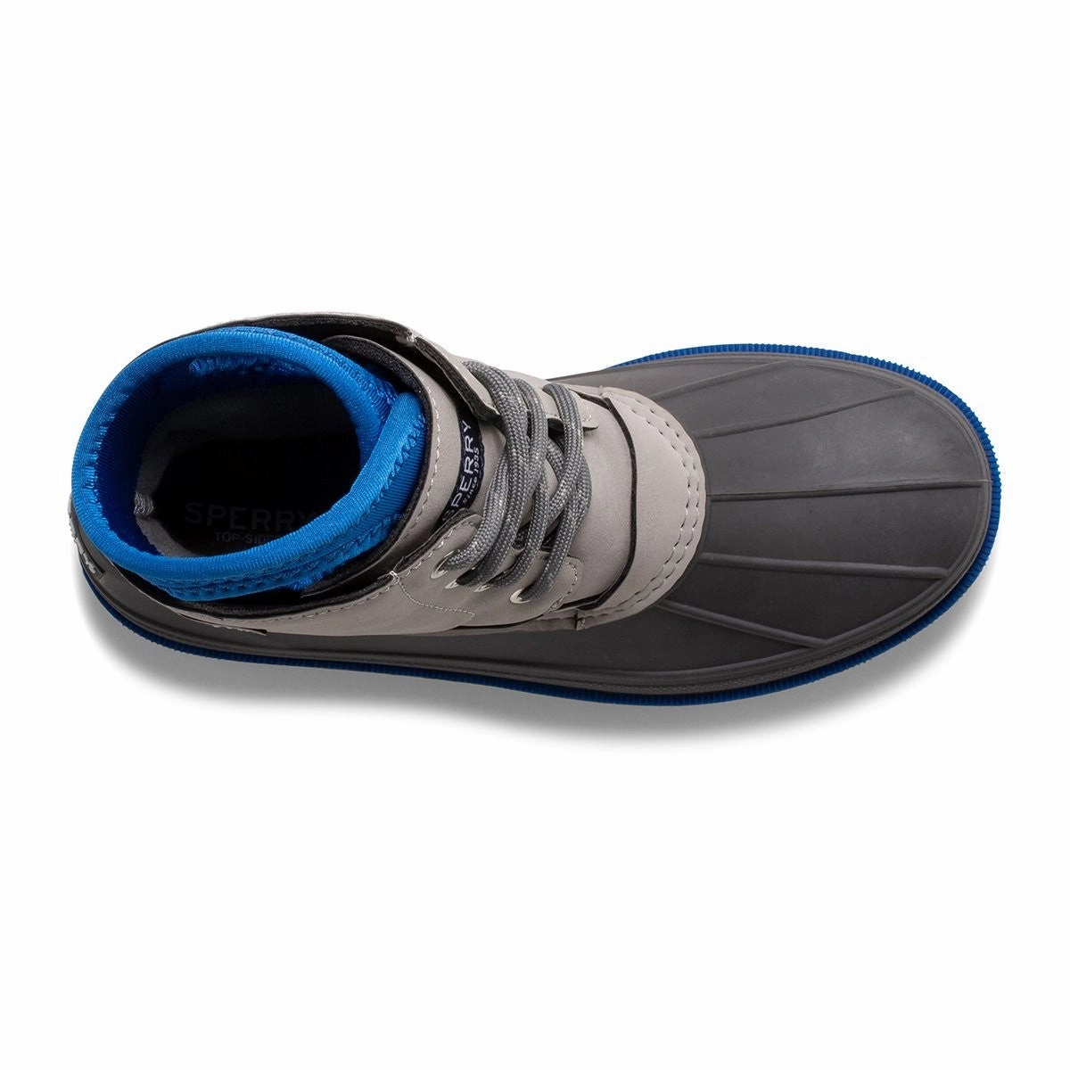 Sperry Top-Sider Harbor SCK265292 Kids Gray Waterproof Duck Boots JOBB641 Hunter Rain Boots Style