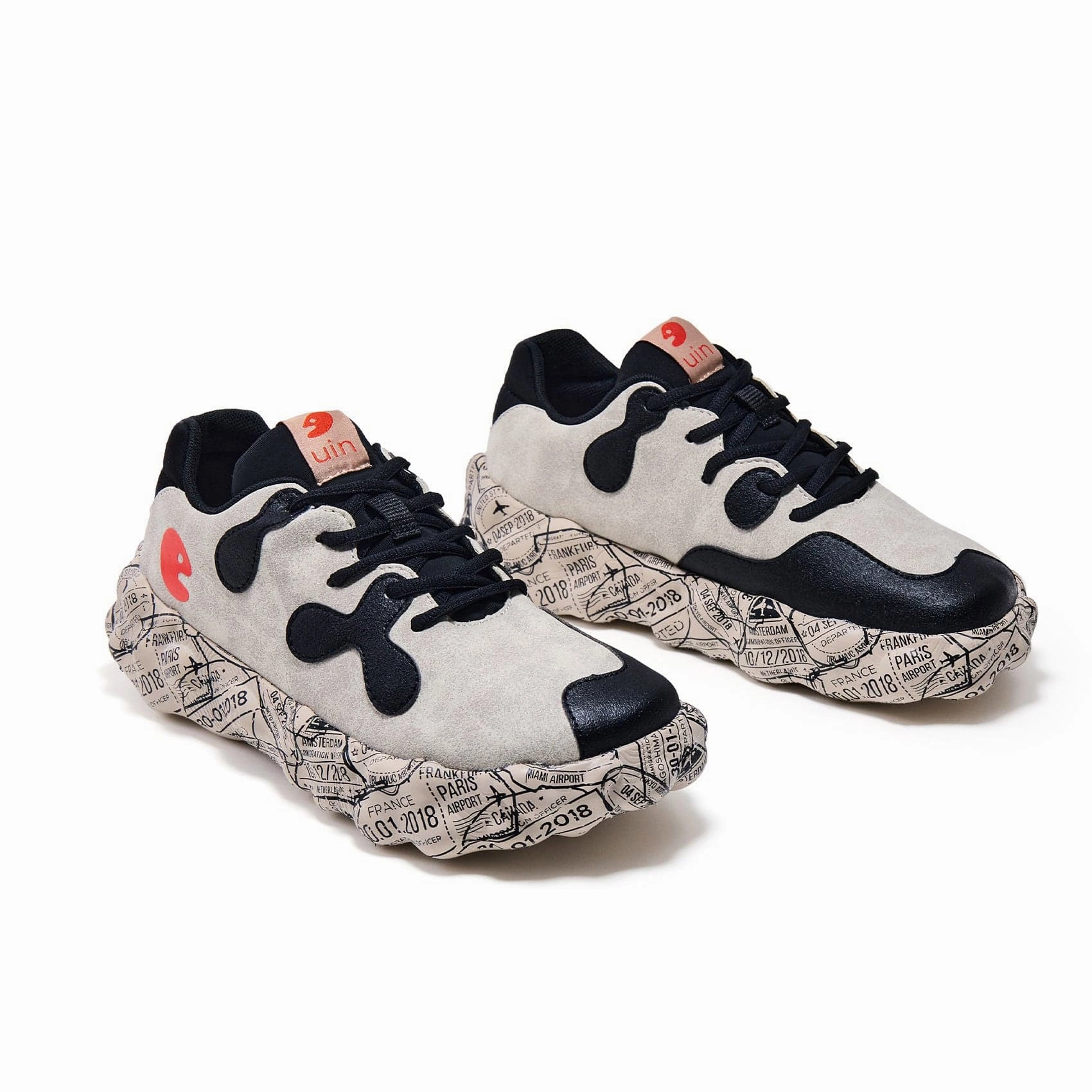 The Academy Basketball Shoes Very Dark Gray Figueras I Women