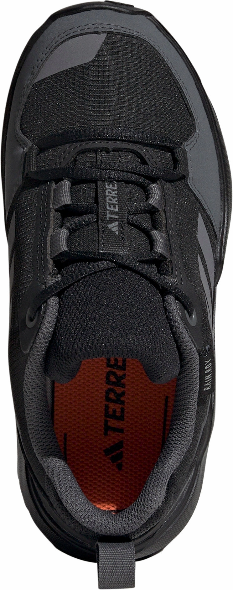 adidas Terrex AX4R RAIN.RDY Junior Walking Shoes - Black Road To Trail Running Shoe