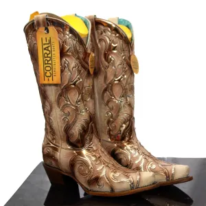 Croc Rain Boot Corral Women's French's 50th Anniversary Boots - White Silver