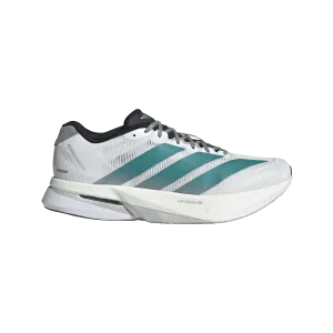 Mens Adizero Boston 13 (Cloud White/Pure Teal/Grey) Under Armour Training Shoe