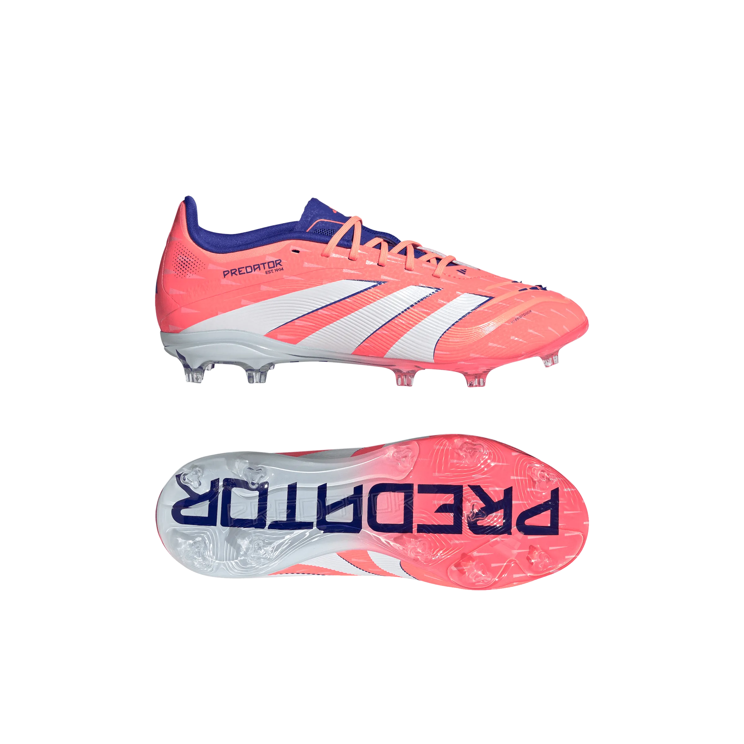 Predator Elite Youth FG - Coral Blaze Pack (JI1178) Soccer Cleats Coupons