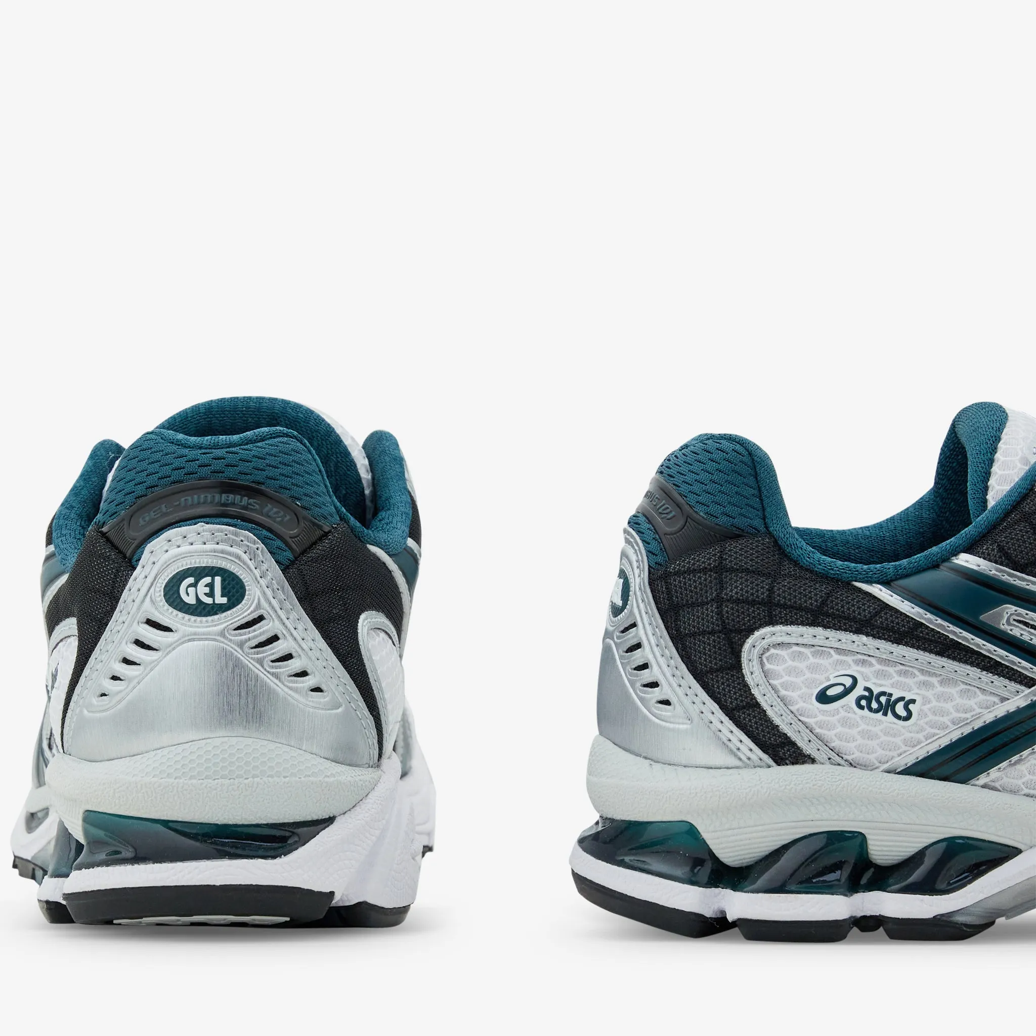 Gel-Nimbus 10.1 White | Saxon Green Asics Gel Flux 3 Running Shoe