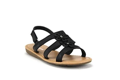 Chaco Sandals Sale Clearance Little Toddler Girls Summer Slingback Gladiator Caged Open Toe Slides Flower Sandals