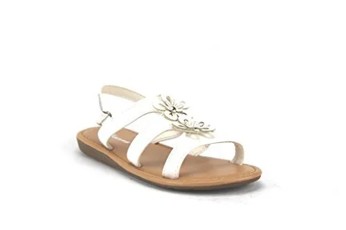 Thick Heel Sandals Little Toddler Girls Summer Slingback Gladiator Caged Open Toe Slides Flower Sandals