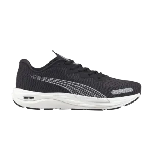 Puma Onex Cricket Shoes Women's Puma Velocity Nitro 2, Puma Black/Puma White, 11 B Medium