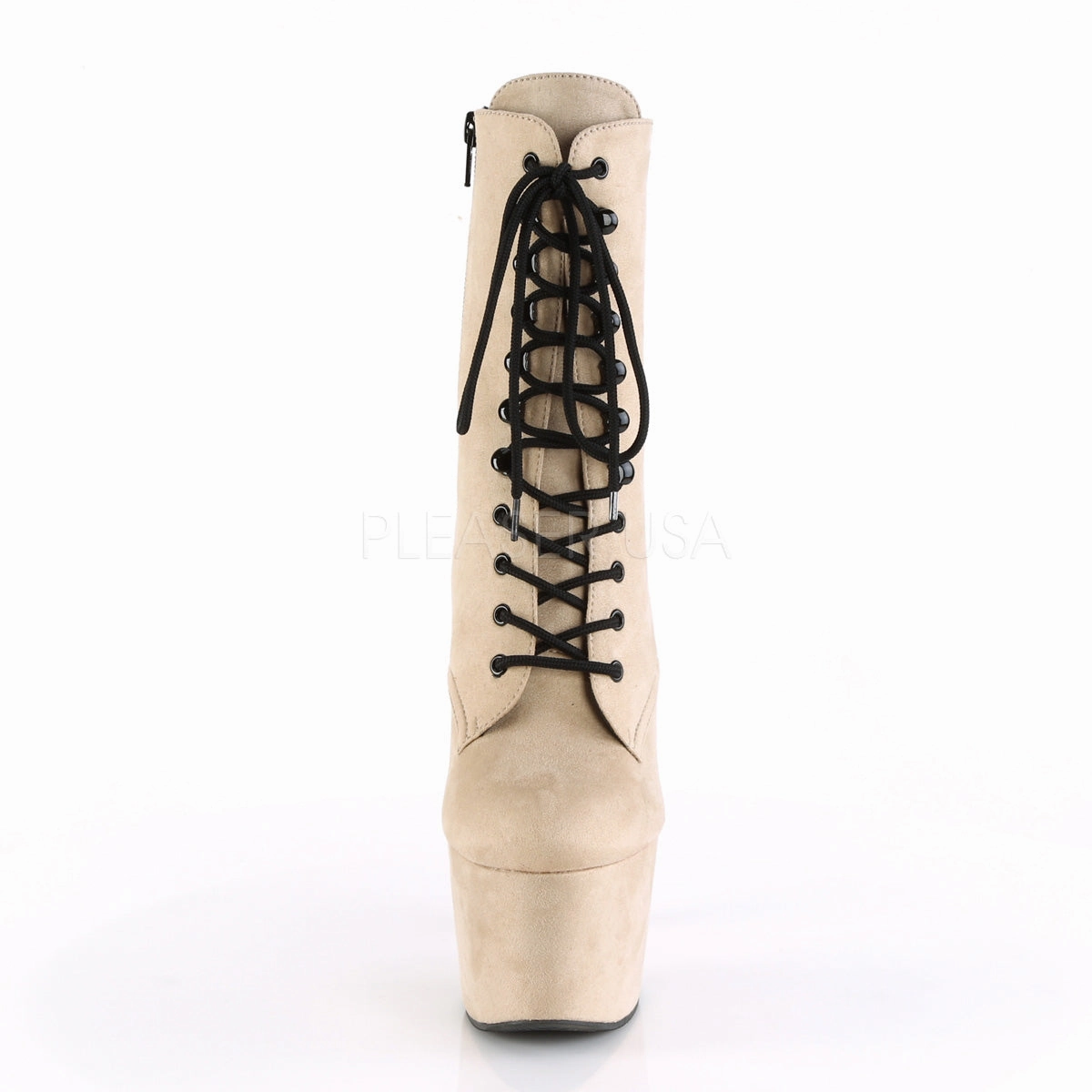 7 Inch Heel ADORE-1020FS Beige Suede Madden Rain Boots