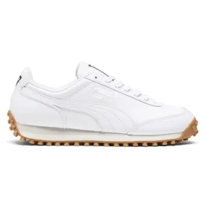 Puma Eco Ortholite Shoes Fast Rider Navy Pack-White Lace Up Sneakers