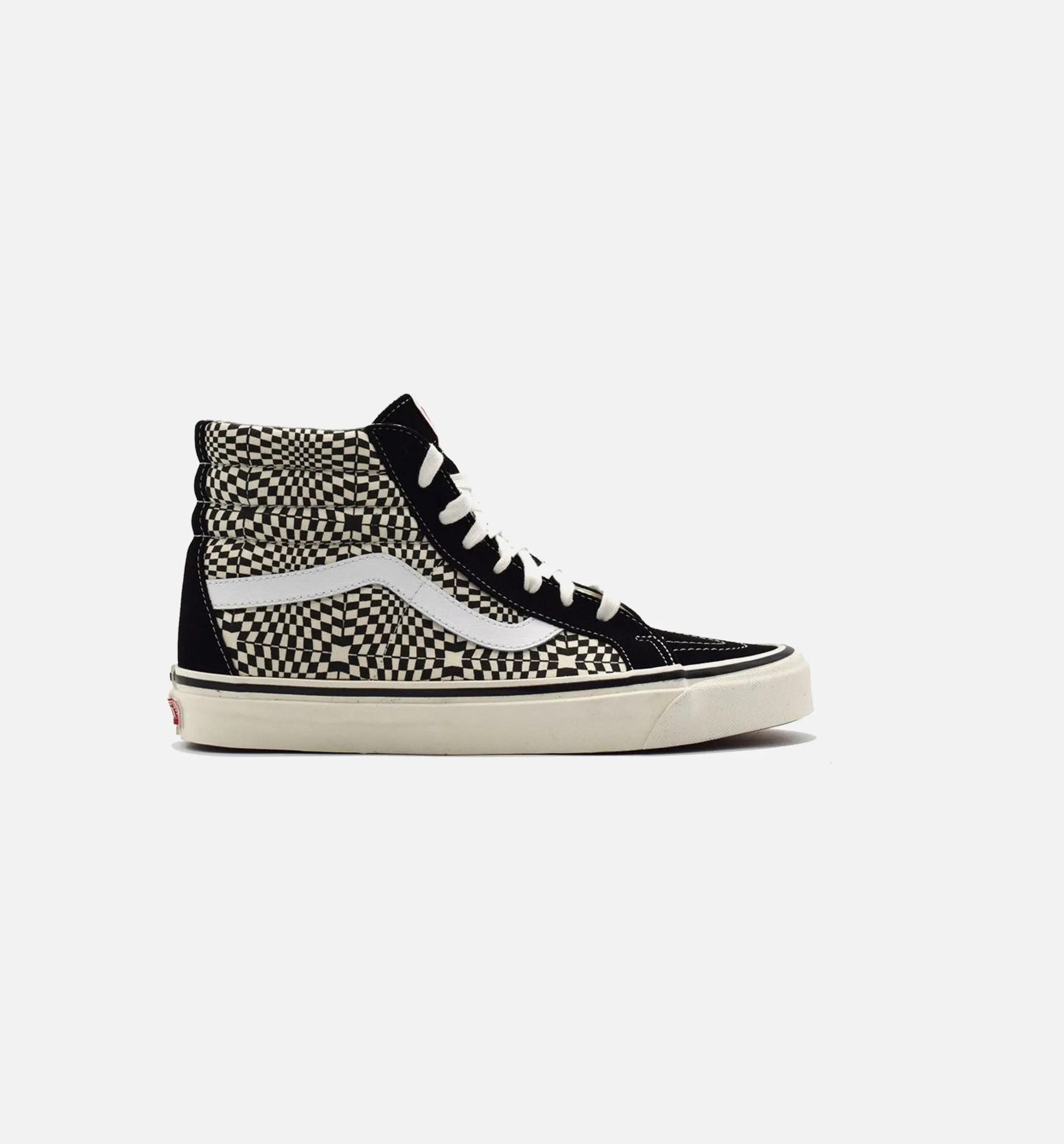 Thin Soled Casual Shoes Anaheim Factory SK8 Hi 38 DX Mens Shoe - Black/White