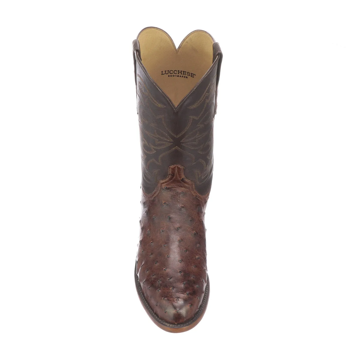 LUCCHESE Men's Hudson Boot - Chocolate Grant Stone Boots
