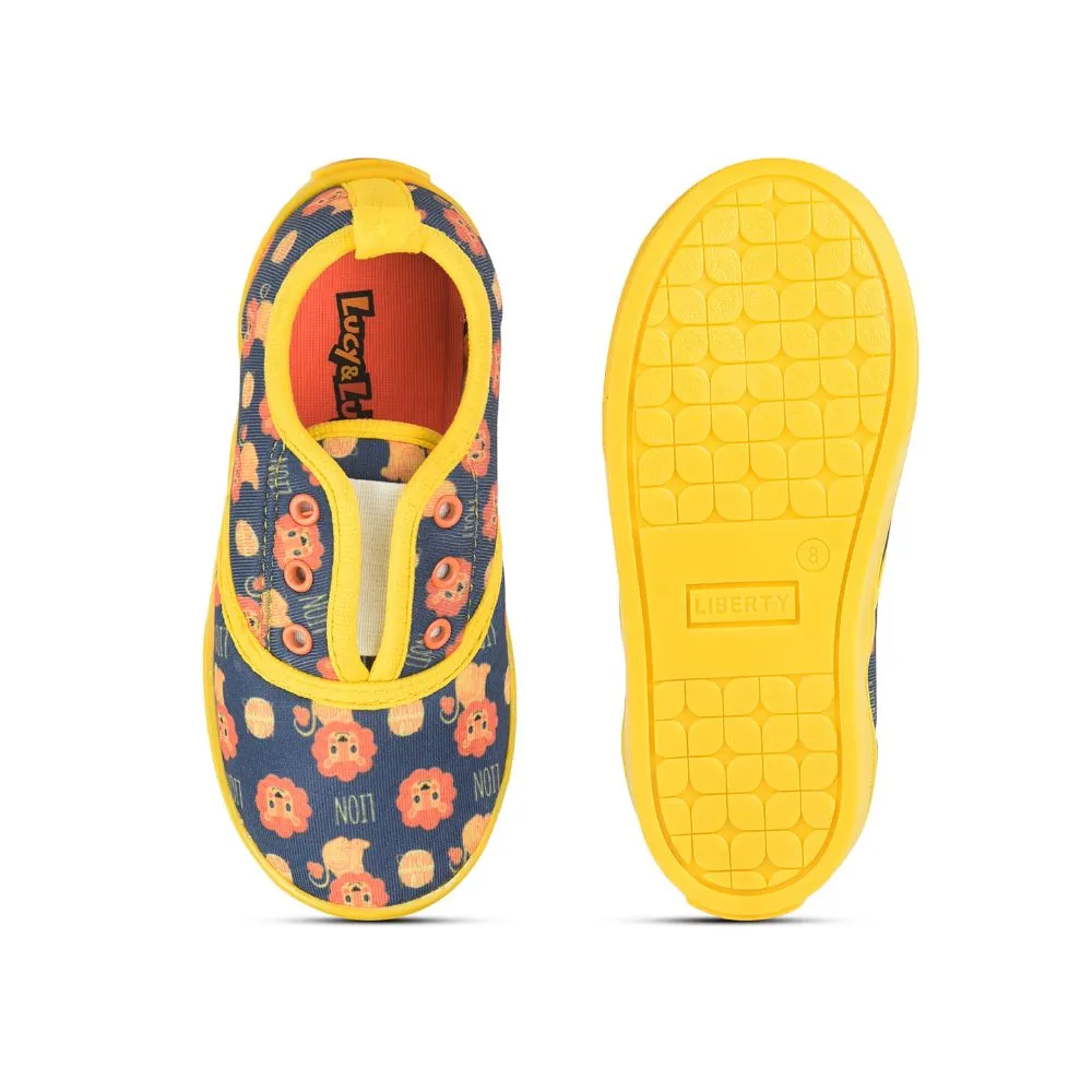 Bernie Mev Casual Wedge Shoes Lucy & Luke (Blue) Casual Lacing Shoes For Kids MINT-3 By Liberty