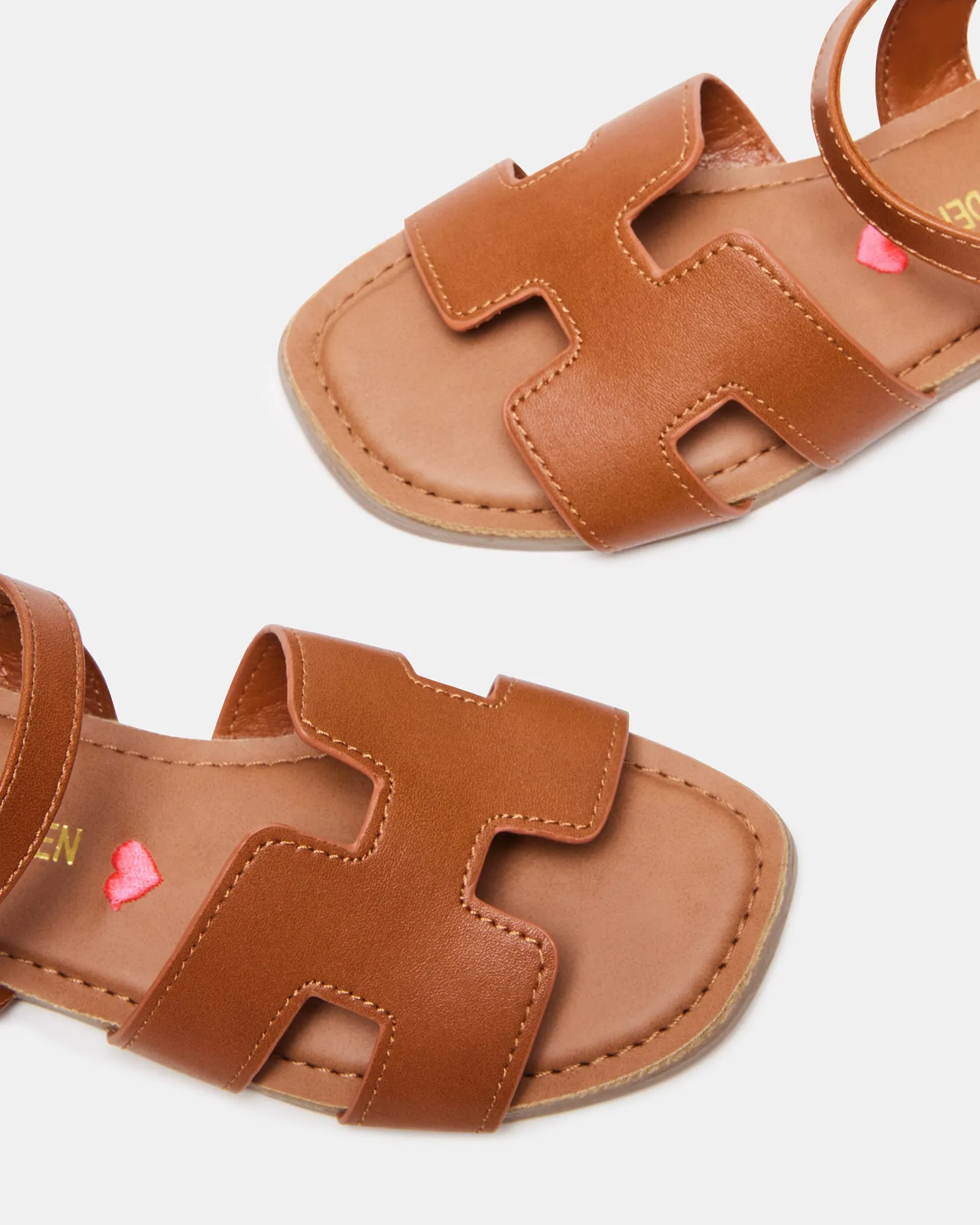 Slippers With Heel Support KIDS' HAYDIN COGNAC