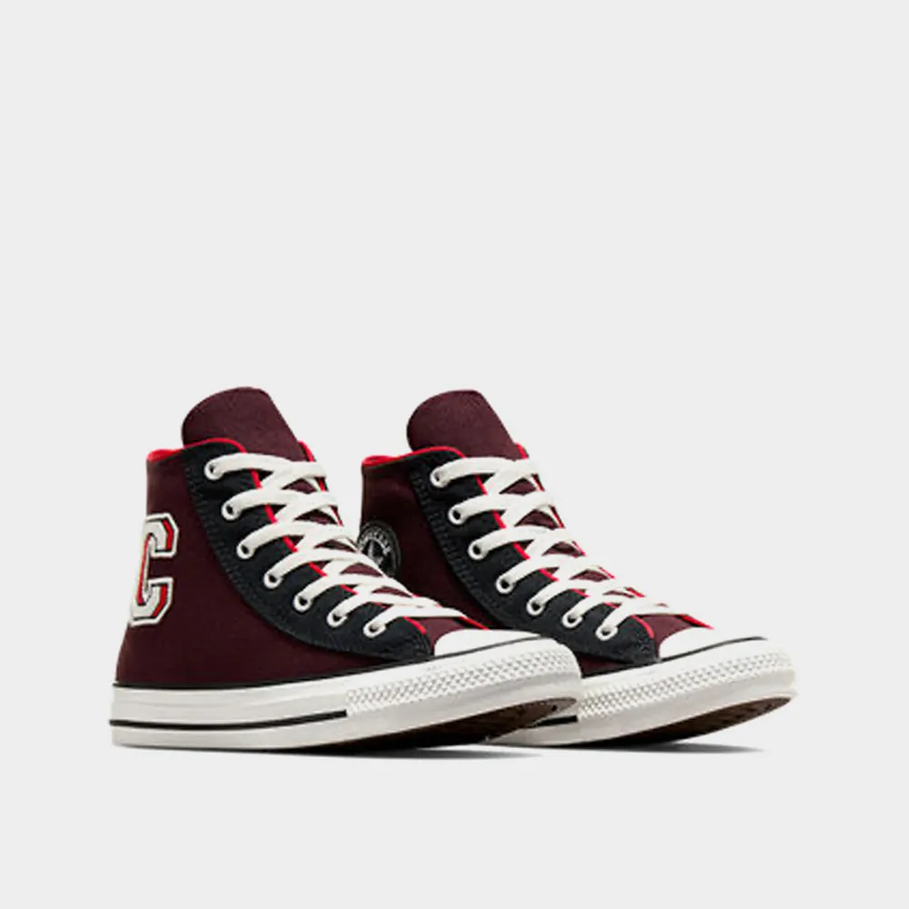 Converse Youth All Star Retro Sneakers Burgundy Sport Shoes Casual Wear