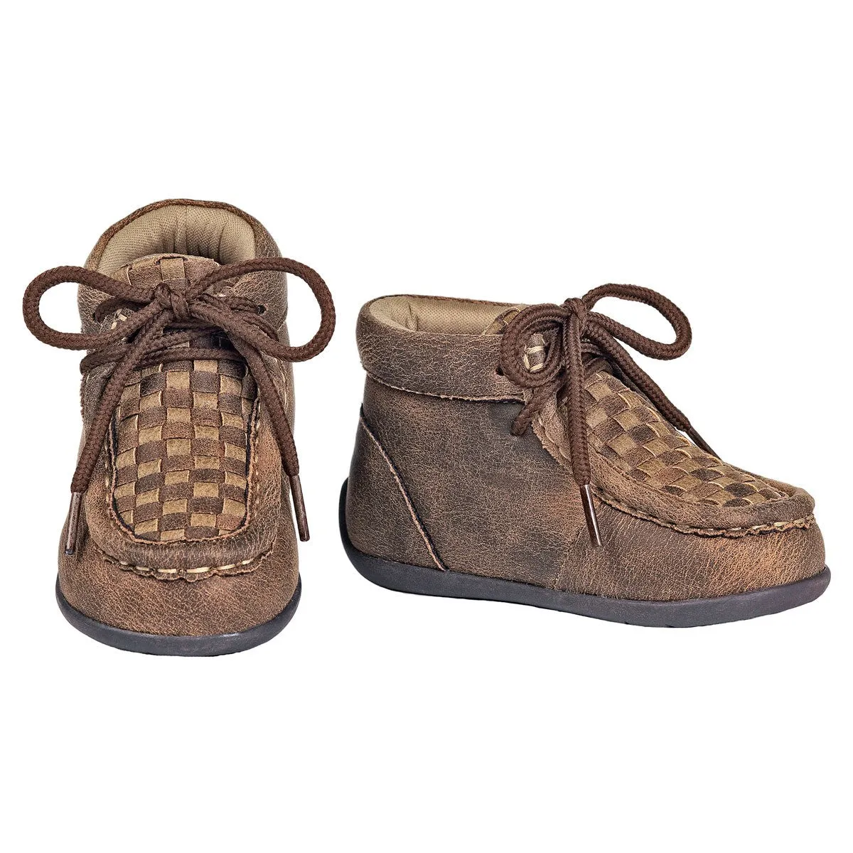 Idyllwind Boots 'M&F' Kids Carson Chukka - Cocoa / Camel