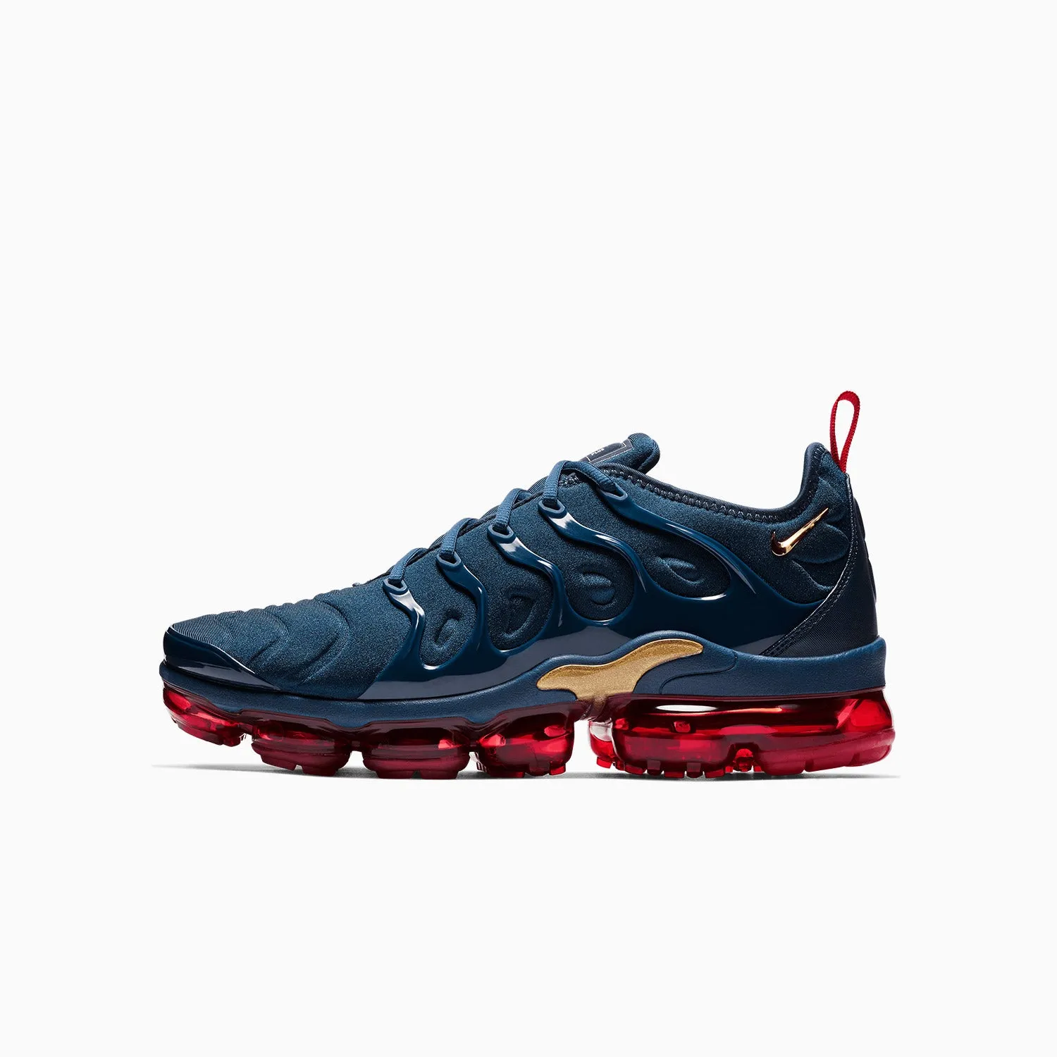 Men's Air Vapormax Plus "Midnight Navy'" Burnt Orange Nike Shoes
