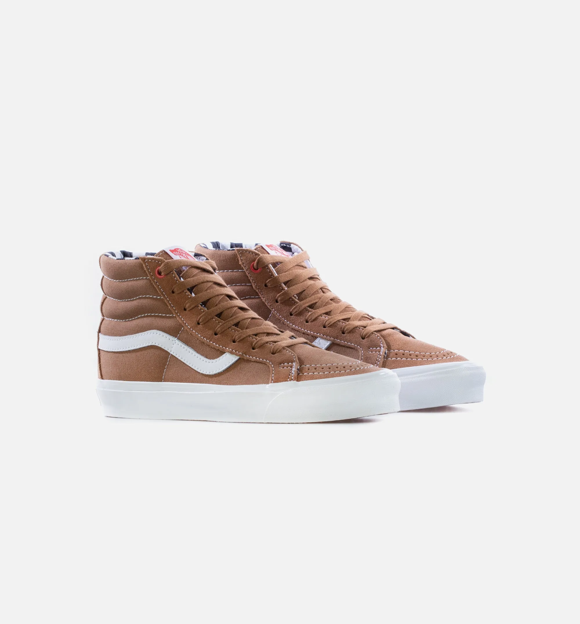 Audi Skate Vault x Ray Barbee OG SK8-Hi Mens Skate Shoe - Light Brown/White
