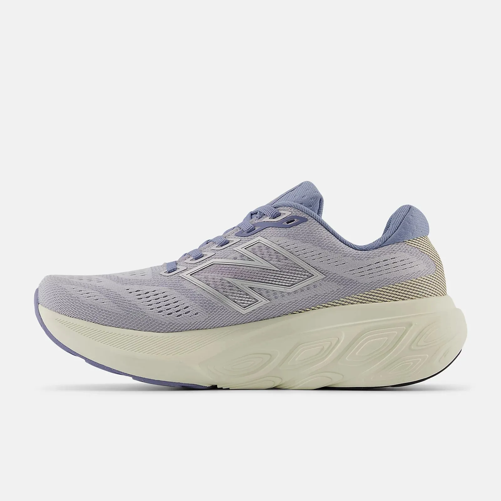 New Balance Training Shoe New Balance Womens Fresh Foam X 880v15 Wide - Pearl Grey/Calcium/Dusk Shower (W880C15)