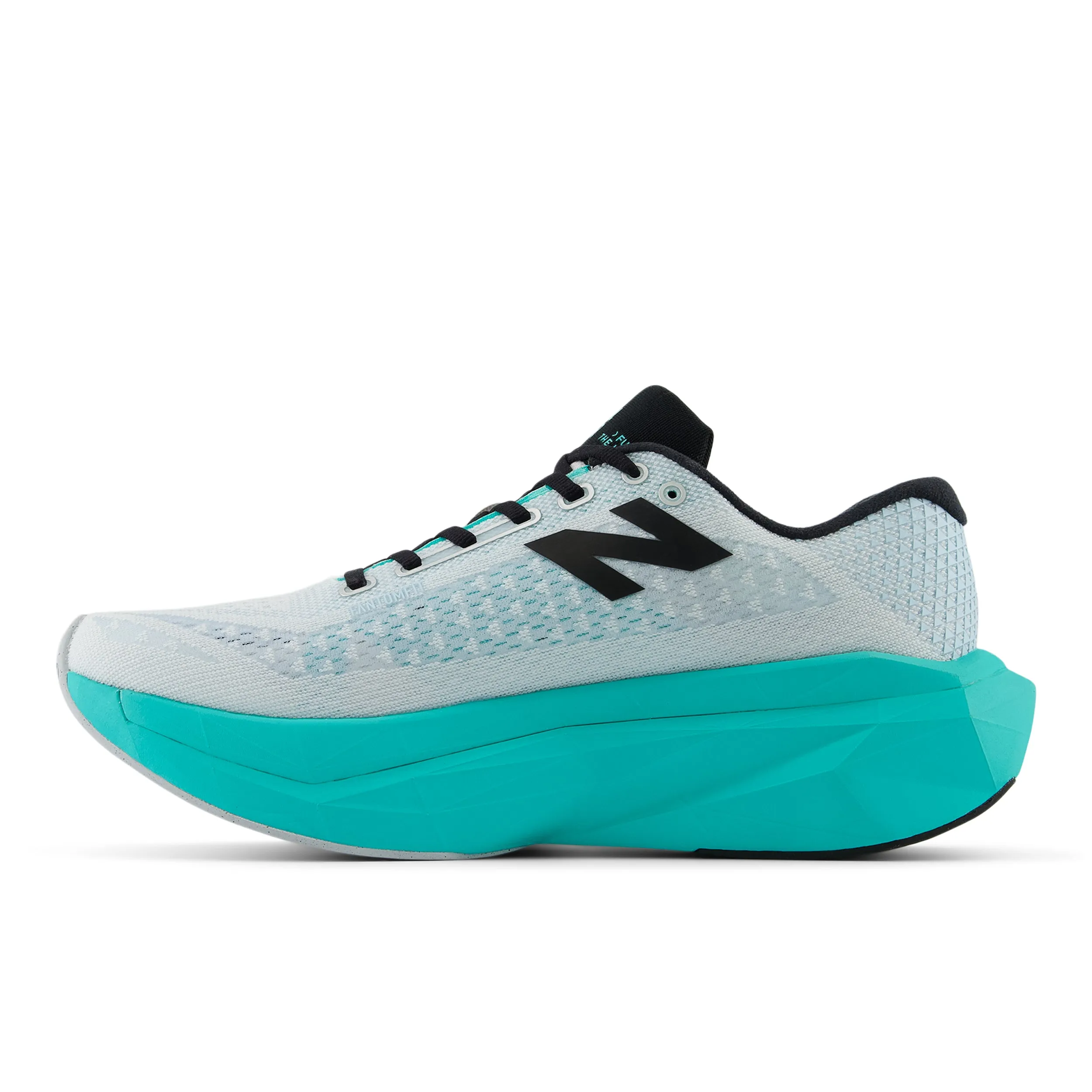5k Training Shoes Men's FuelCell SuperComp Trainer v3 (LW - White/Cyber Jade)
