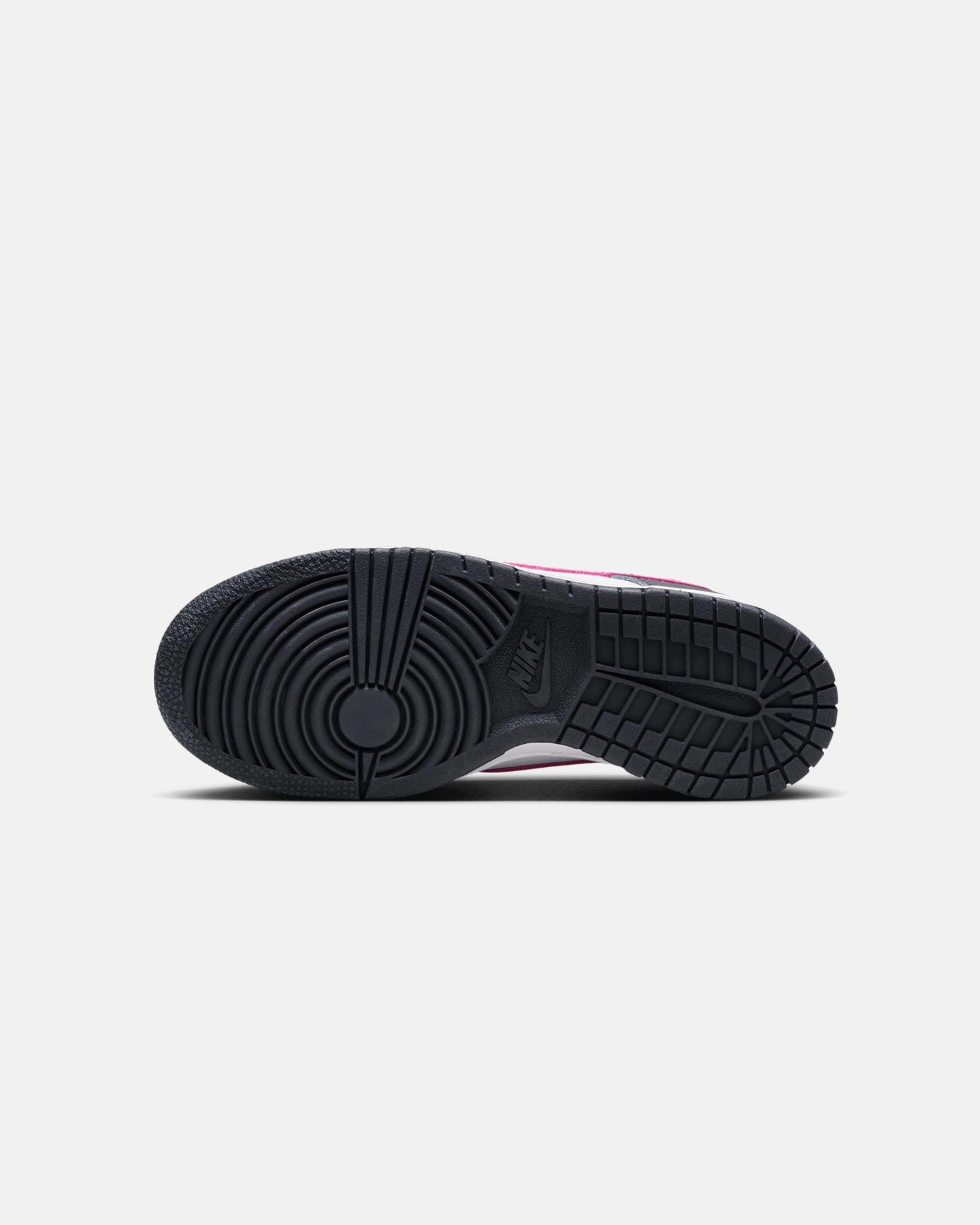 Basketball Shoes New Release 2025 Nike Kids' Dunk Low (GS) Dark Obsidian/Fierce Pink