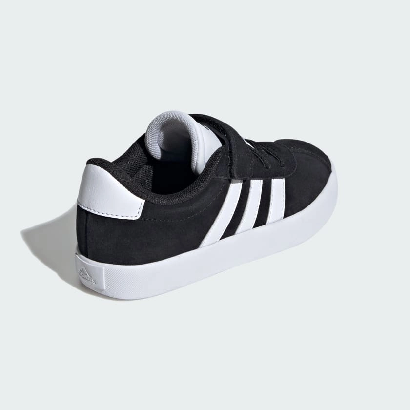 Adidas Kids Velcro Court 3.0 Black/White Shoes Nyc 83 Skate
