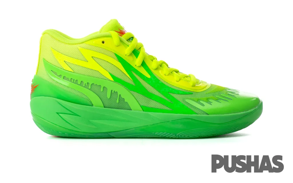 MB.02 x LaMelo Ball x Nickelodeon 'Slime' (2022) Puma Running System Shoes Price