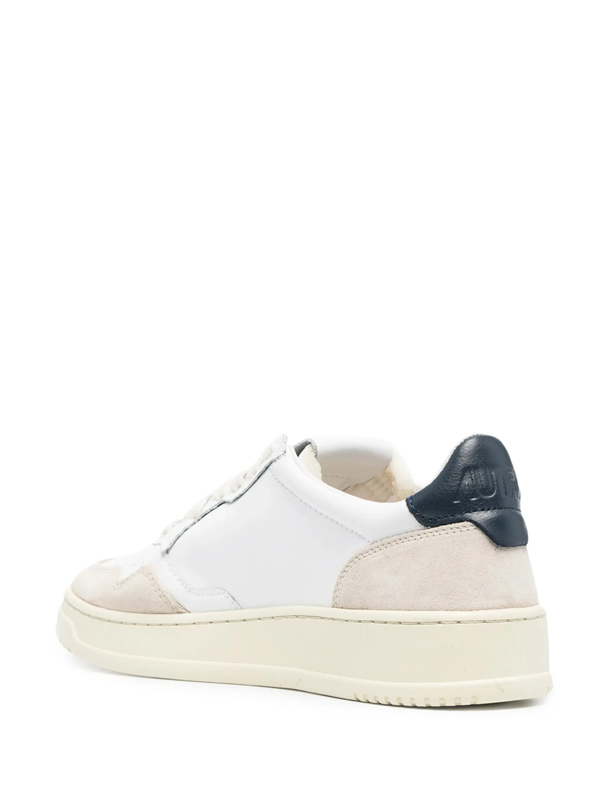 Medalist suede-panel sneakers