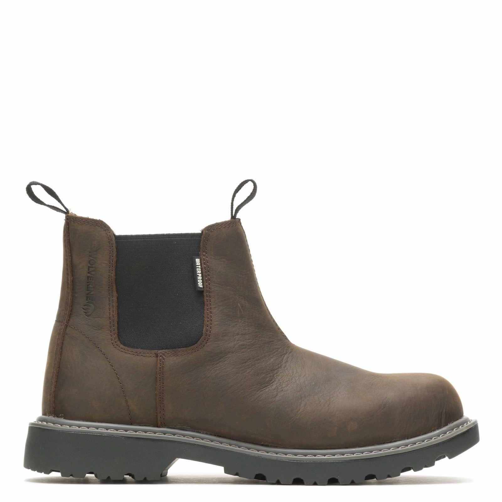 Space Boots Men's Wolverine Boots, Floorhand Romeo Steel Toe Work Boot