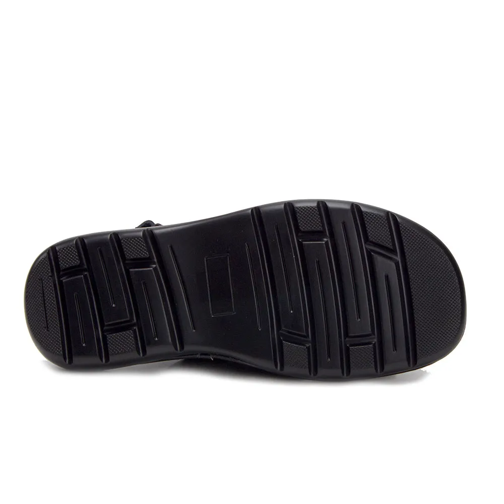 Men's 57621 Comfortable Leather Open Toe Strappy Gladiator Sling Back Sandals Sandals Shoes