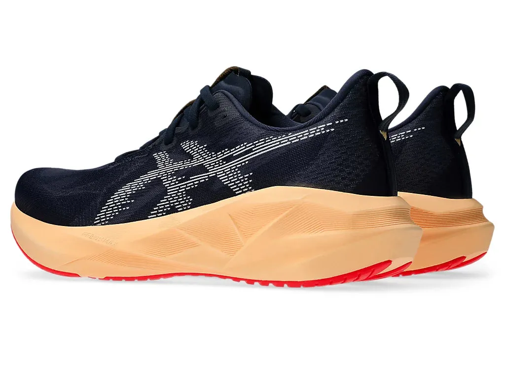 Asics Shoes Store Near Me Men's Asics Novablast 5 - Midnight/Orange Glow