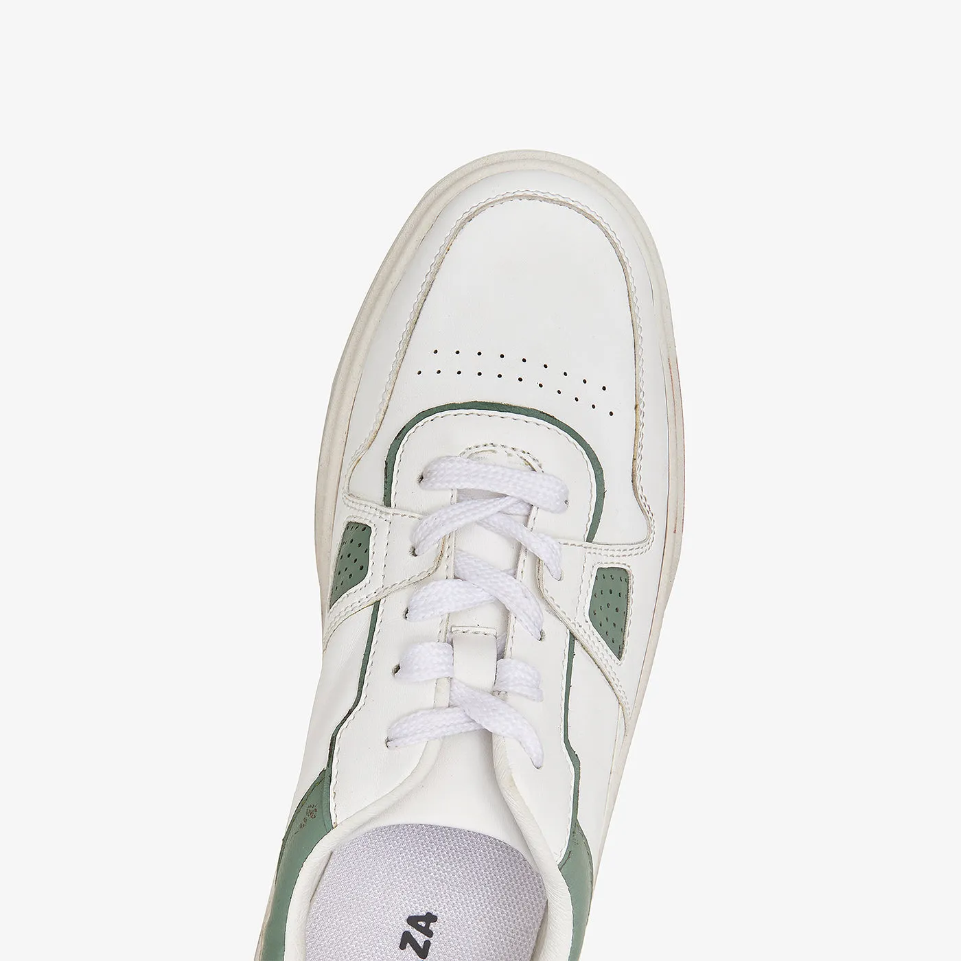 Men's Dual Colored Trainers Slip On Cross Training Shoes