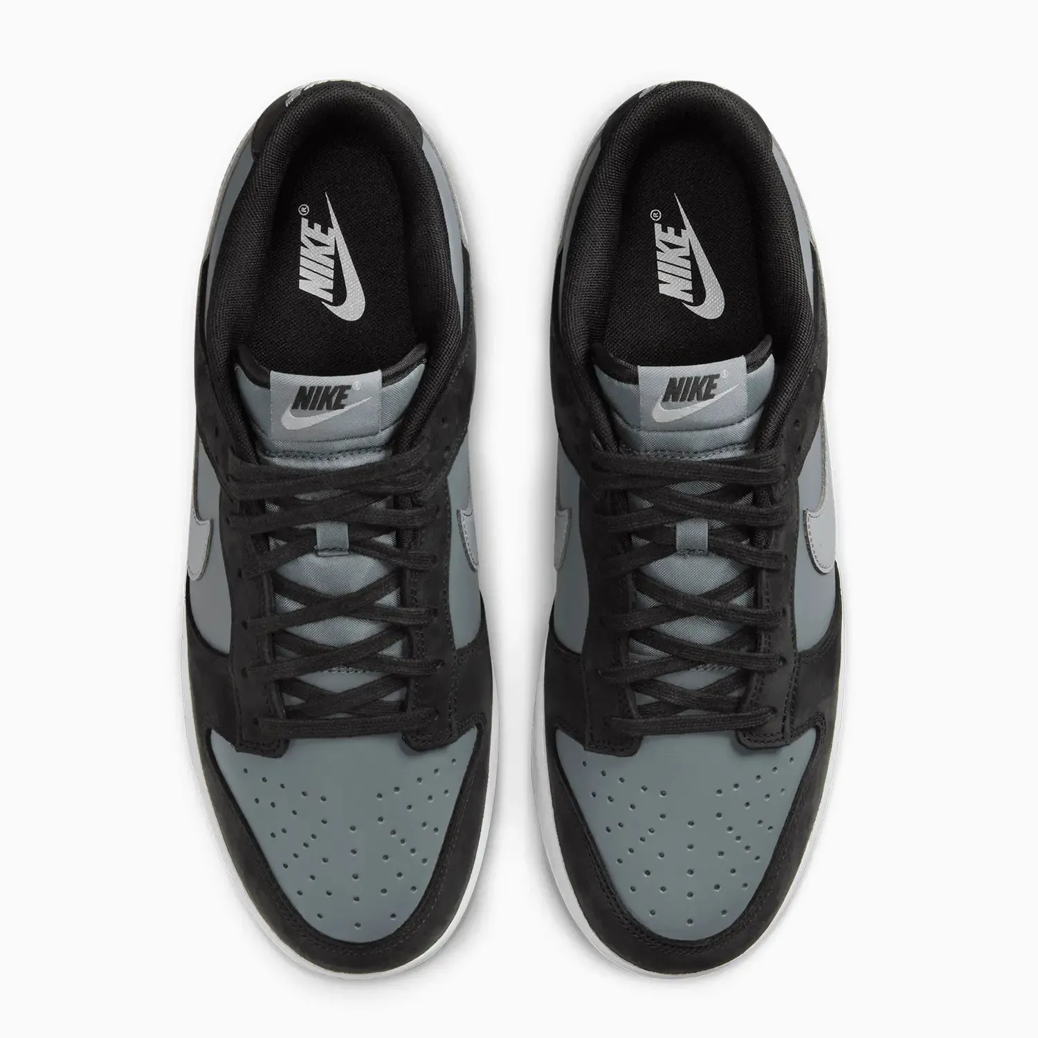 Nike Signature Shoes Basketball Men's Dunk Low "Black Smoke Grey"