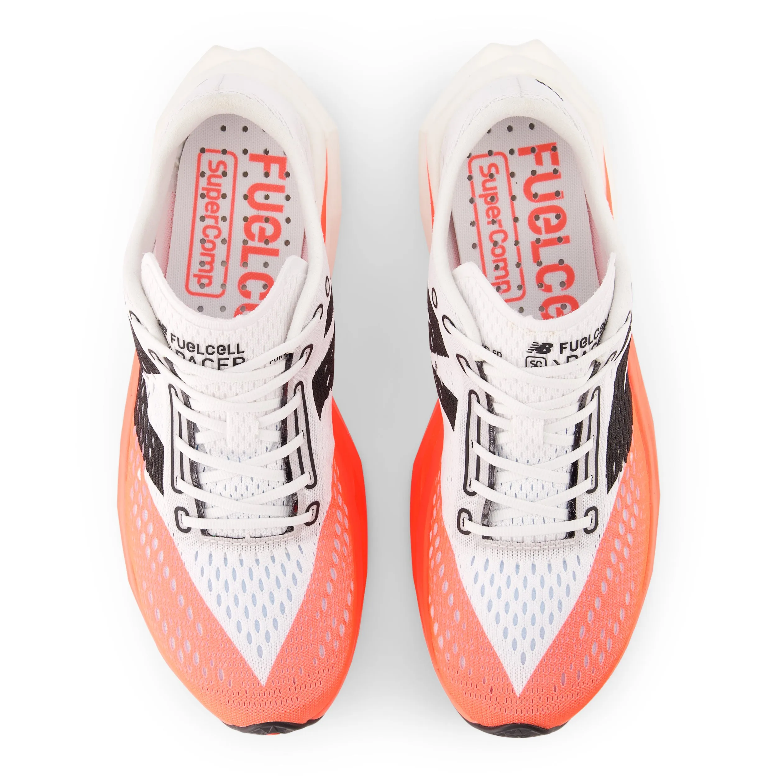 Most Durable Trail Running Shoes Men's FuelCell SuperComp Pacer v2 (CU - Urgent Red/White/Black)