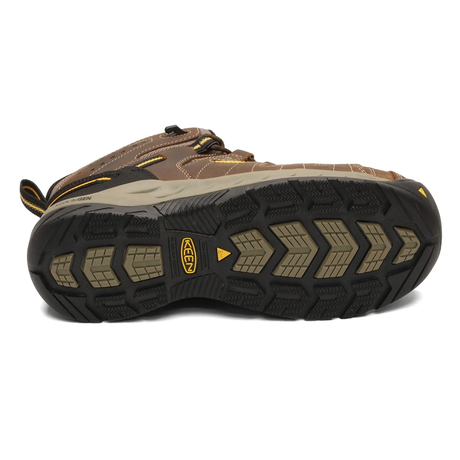 Knee High Boots Suede Men's KEEN Utility, Flint II Mid Work Boot