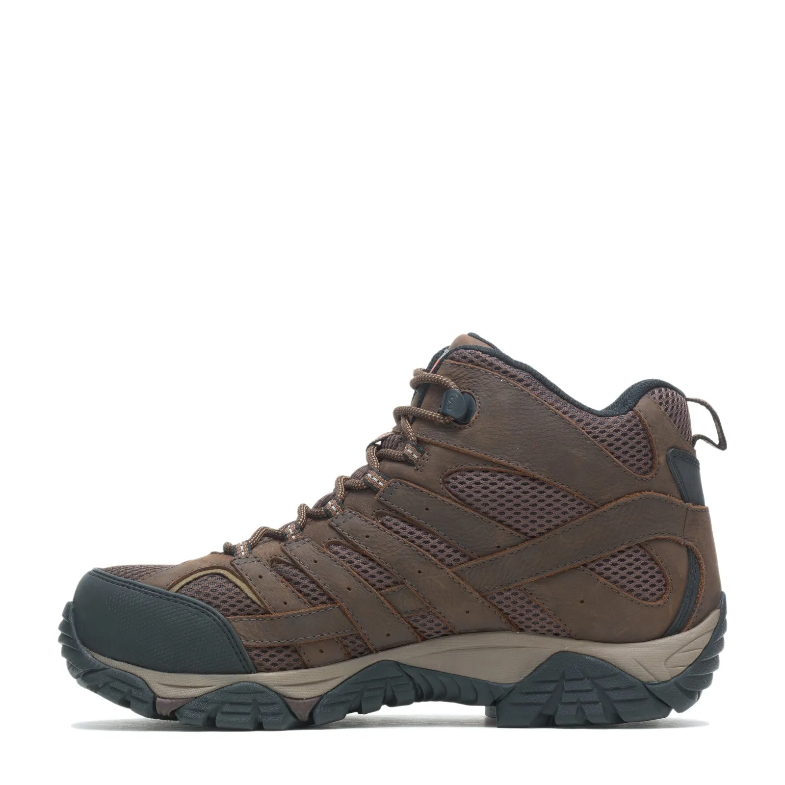 Boots Brown Men's Merrell, Moab Vertex 2 Mid CF Safety Work Boot