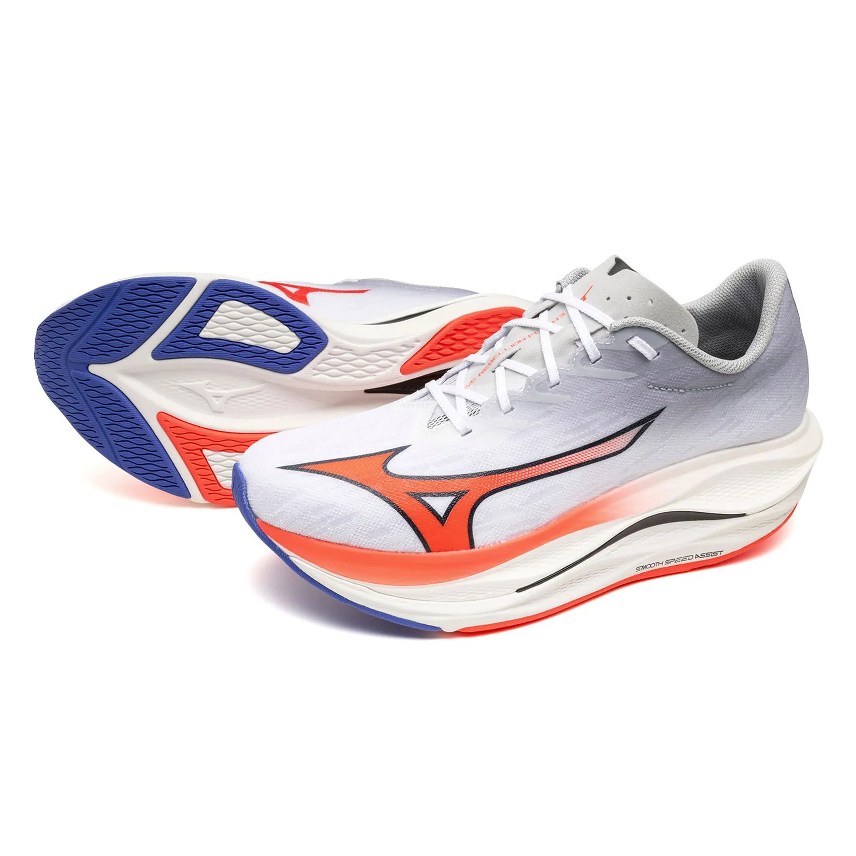 Mens Mizuno Wave Rebellion Flash 3 Gum Training Shoes