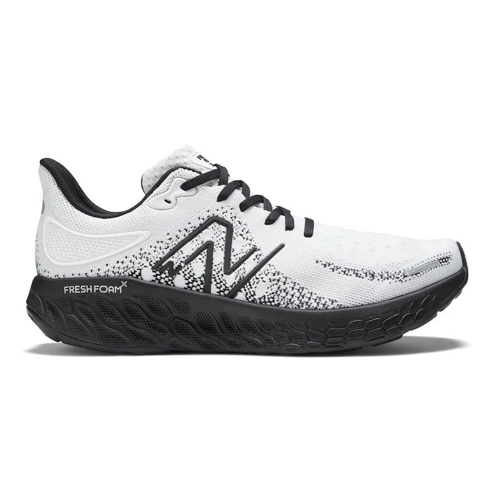 Triple White New Balance 9060 Men's New Balance Fresh Foam X 1080v12, White/Black, 11.5 D Medium