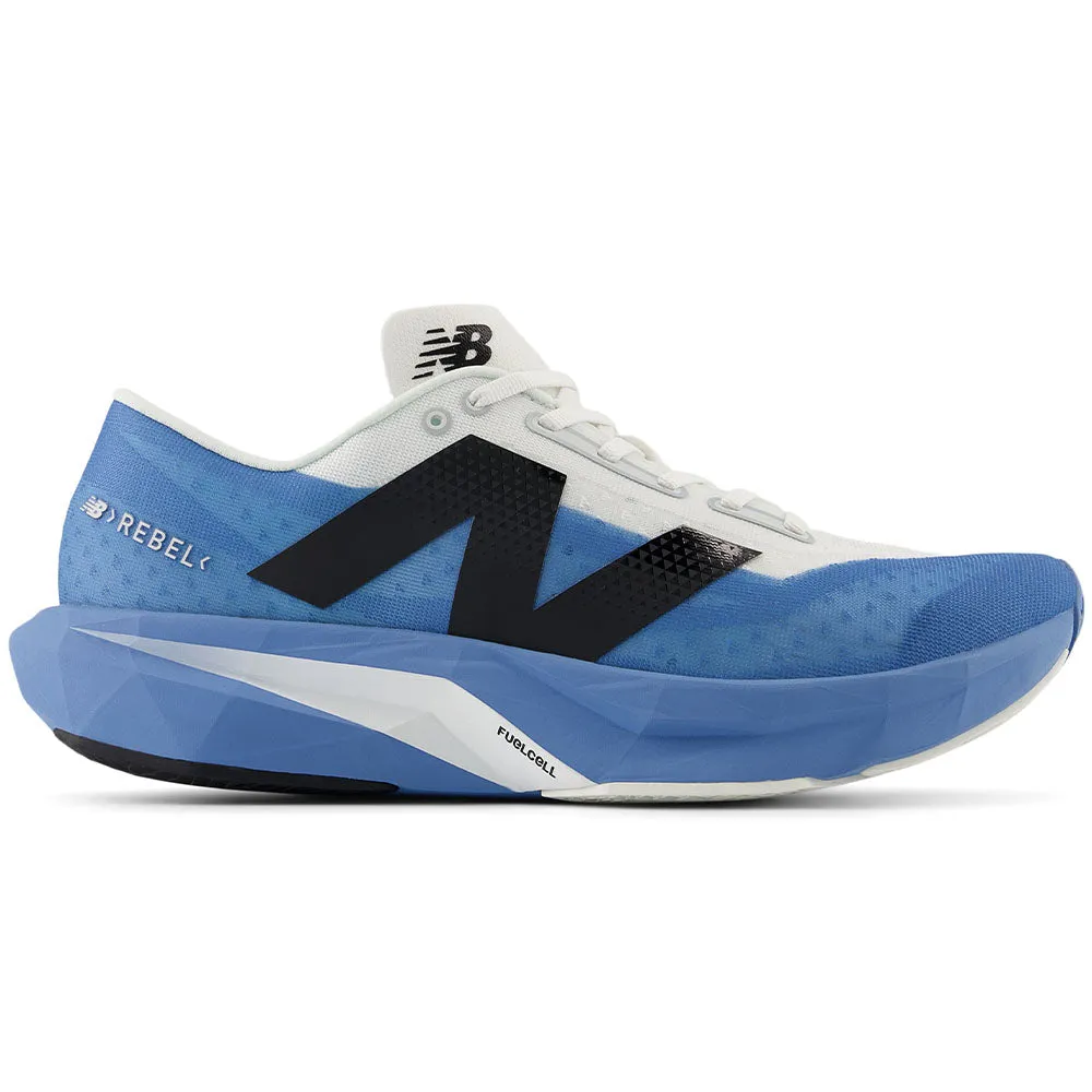 Men's New Balance FuelCell Rebel v4, Blue Laguna/Reflection/Black, 10 D Medium Triple White 9060 New Balance