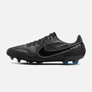 Best Soccer Cleats For Curving Men's Nike Legend 9 Elite Firm Ground Tiempo - Black