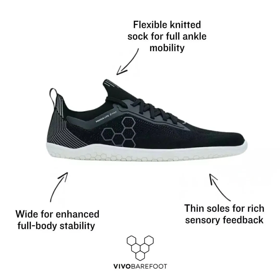Running Shoes For Flat Wide Feet Mens Vivobarefoot Primus Lite III