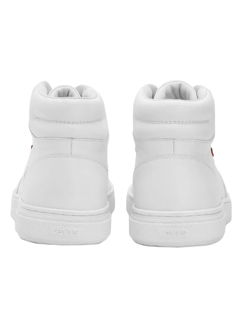 Low Heel Cowboy Boots Men's White Solid Boots