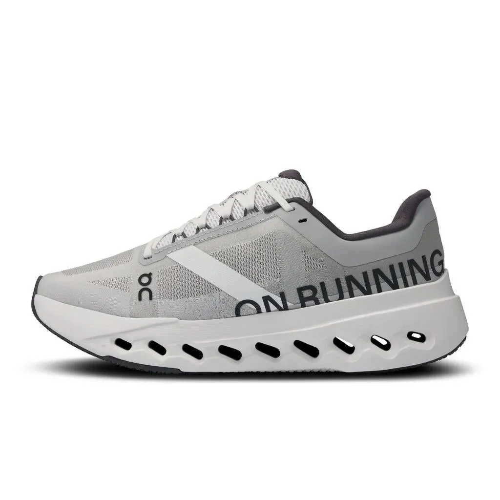 Men's Wide Fit On Running QC Cloudsurfer Next Wide Training Sneakers - Glacier/White Elf Shoe Train