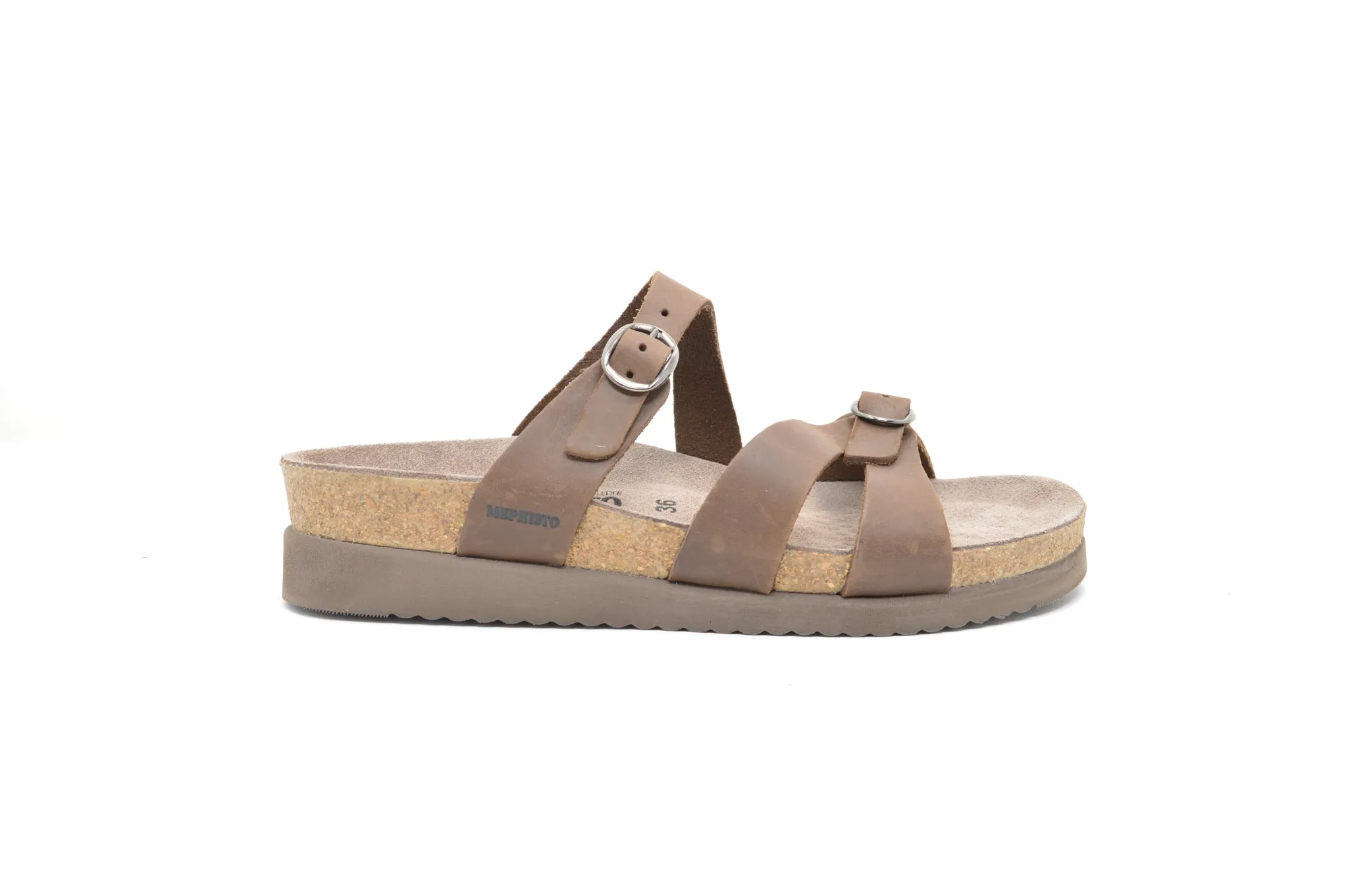 Mephisto Hannel Peep Toe Wedge Heel Sandals