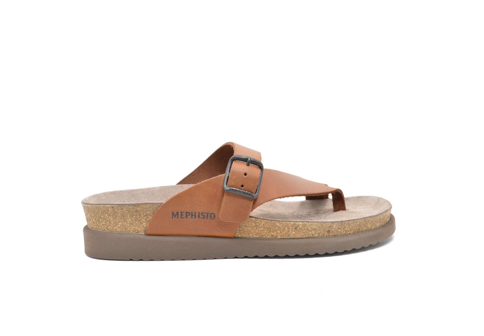 MEPHISTO Helen Ankle Wrap Sandals Flat