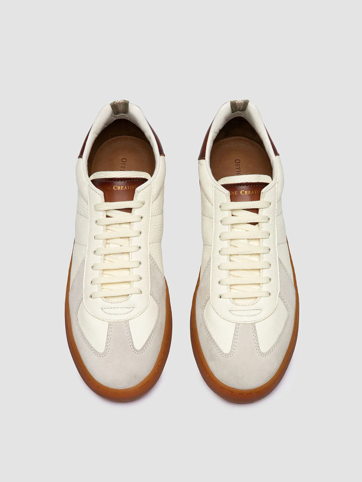 MILITIA 001 - White Leather Sneakers Hottest Basketball Shoes Right Now