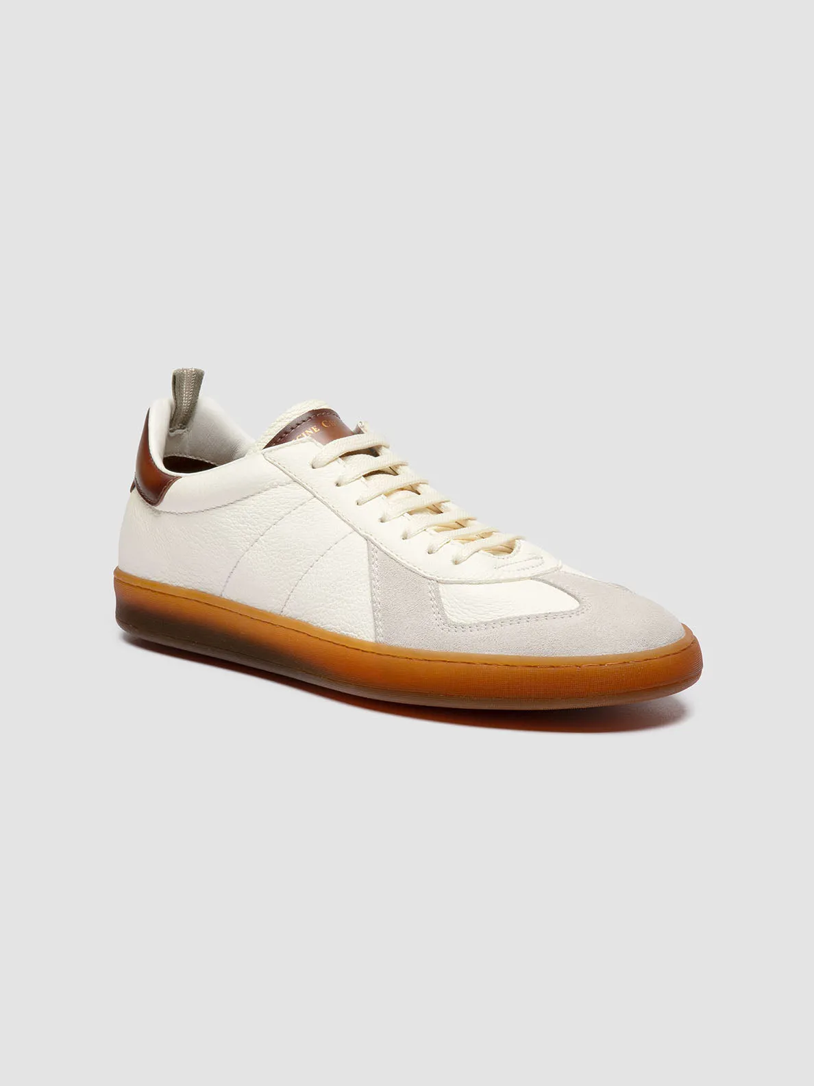 MILITIA 001 - White Leather Sneakers Best Youth Basketball Shoes